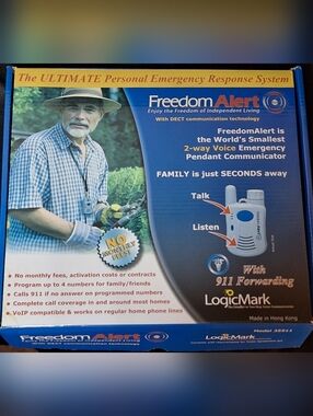 FREEDOM ALERT 4-Way Personal Emergency Response System